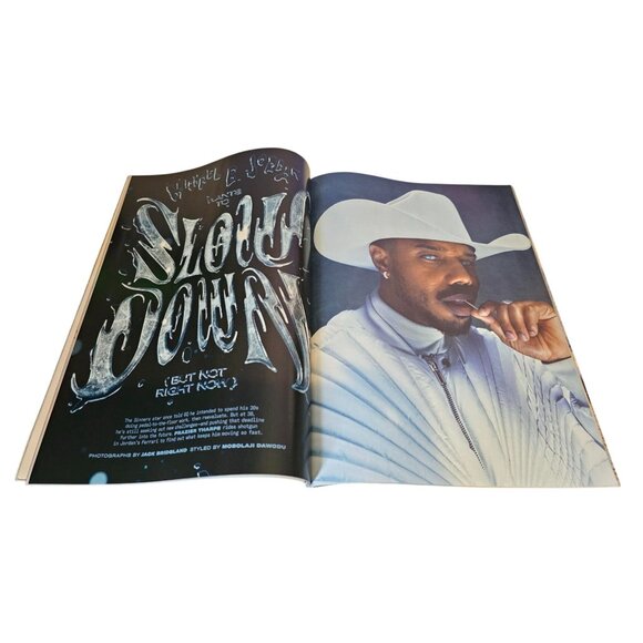 GQ Magazine March 2025 Issue Michael B Jordan Cover March Madness John Malkovich - Picture 7 of 9